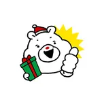 Xmas-bear stickers icon