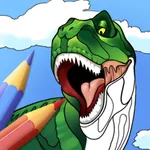 Dino Coloring Game for Kids icon