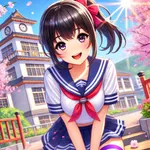 Anime Girl School: Simulator icon