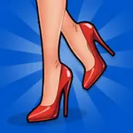 High heels - Running girl game icon