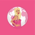 Girl about the Globe icon