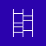 Ladder-style lottery icon