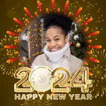 New Year Photo Frame 2024 icon