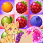Shiro Sweet Fruit Match 3 Game icon