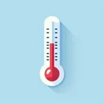 Thermometer 24/7 icon