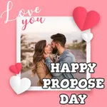Propose Day Photo Frame 2024 icon