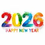 Happy New Year Stickers - 2026 icon