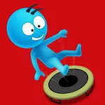 Flip Jump stickman trickster icon