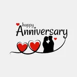 Anniversary Frames & Wishes icon