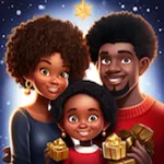 Black Christmas Stickers icon