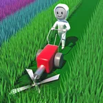 Grass Cutting Game Mow & Trim icon