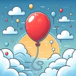 online crazy balloon icon