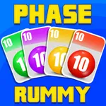 Phase rummy Classic card party icon