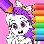 RainbowBubbleGem Coloring icon