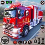 Firefighter Truck Games 3D icon