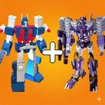 Merge Robot Master: Car Games icon