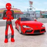 Grand Stickman: Rope Hero Game icon