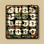 Pixel Art 15 Puzzle -Ruins- icon