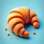 Croissant at home icon