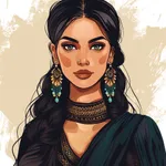 Fashion Sketch Outfit Design icon