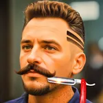 Barber Shop Hair Cut Salon Sim icon