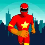 Superhero Run Robot Invasion icon