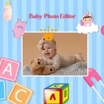 Baby photo editor . icon