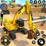 JCB Backhoe Loader Driving icon