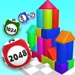 Drop Building Block 3D icon