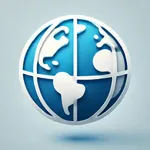 World map offline icon