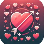 Valentine Love: Wishes & Frame icon