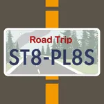 Road Trip State Plates icon