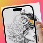 AR Drawing: Trace to Sketch ' icon