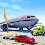 Real Car Carrier Airplane Game icon