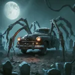 Scary Spider Car Horror Drift icon
