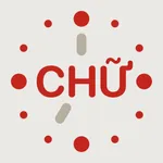 Đồng hồ chữ icon