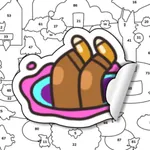 Sticker Magic Puzzle icon