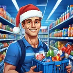 Supermarket Cashier Shop Game icon