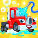 Car wash and repair 6 in 1 icon