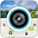 GPS Map Camera Photo Location icon