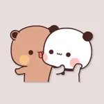 Cute Sugar N Brownie Stickers icon