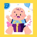 Babyshower Invitation . icon