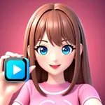 Cartoon Video Camera icon