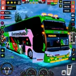 US Coach Bus Driving Games 3D icon