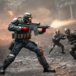 Metal Gun Strike Shoot 3D icon