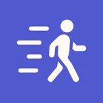 Indoor walking challenges icon