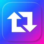 Repost Photos Reels and Story icon