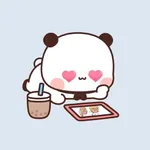 Bubu Panda Stickers- WASticker icon