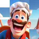 Sliding Puzzle: Chef Cook icon