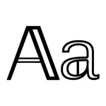 Fonts - Stickers Keyboard icon